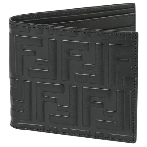 fendi faces wallet|fendi men's long wallet.